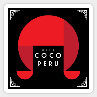 Miss Coco Peru by Raziel #3 Sticker